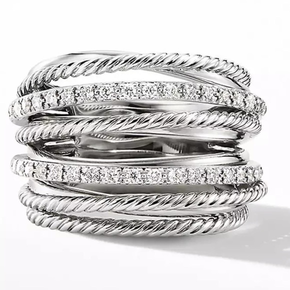 Sterling silver multilayer Ring - Picture 4 of 4